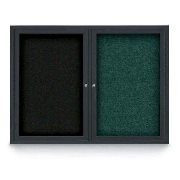 Corkboard, Surf/Black, 60" X36"